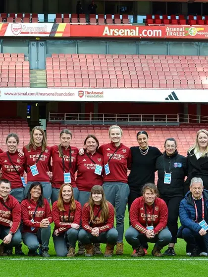 image: All-female grounds team oversee north London derby