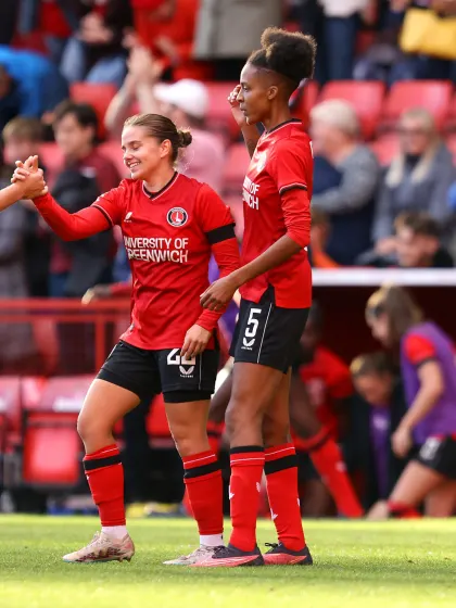 image: Johnson heroics help Charlton grab derby day Barclays Women’s Championship bragging rights