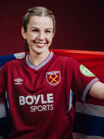 image: Hammers welcome Tuva Hansen
