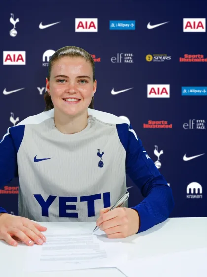 image: Spurs sign midfielder, Signe Gaupset