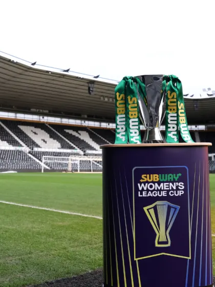 image: Subway® Women’s League Cup semi-final fixtures confirmed