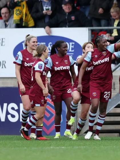 image: West Ham stun Arsenal in Barclays Women’s Super League