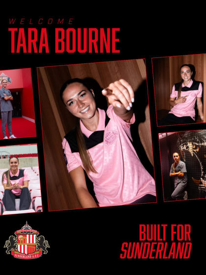 image: Tara Bourne Signs for Sunderland