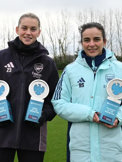 image: Barclays Women’s Super League December Player, Manager and Goal of the Month award winners announced