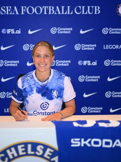image: Aggie Beever-Jones signs Chelsea extension 