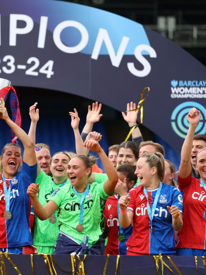 image: Crystal Palace confirmed as Championship winners on entertaining final day