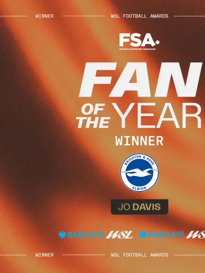 image: Fan of the Year – Jo Davis