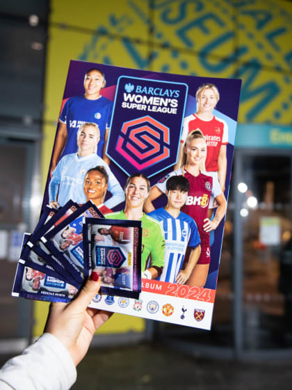 image: Barclays Women’s Super League Sticker Collection launched