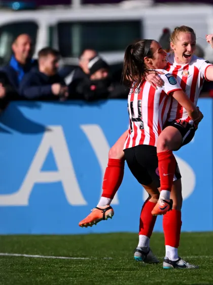 image: Katie Kitching helps extend Sunderland’s Barclays Women’s Championship unbeaten run