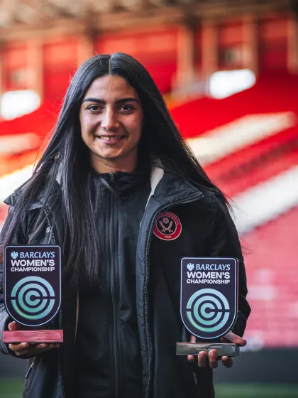 image: Barclays Women’s Championship October Player and Goal of the Month winners announced