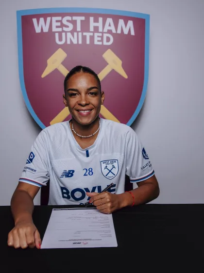 image: Estelle Cascarino returns to West Ham United